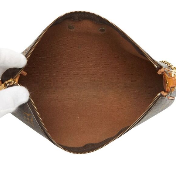 Louis Vuitton Monogram Eva Handbag Shoulder Bag 2WAY M95567 Brown PVC Leather - Picture 8 of 10